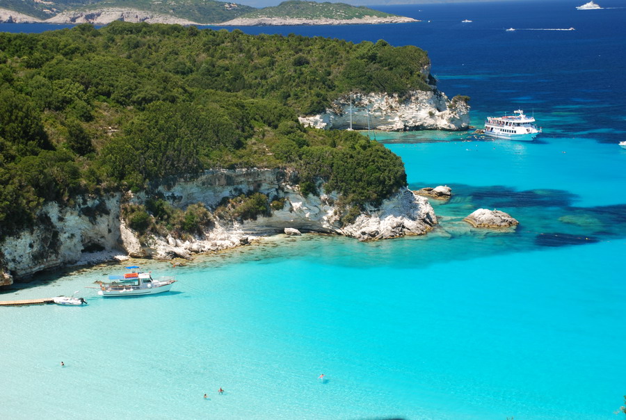   Antipaksi Voutoumi plaža 